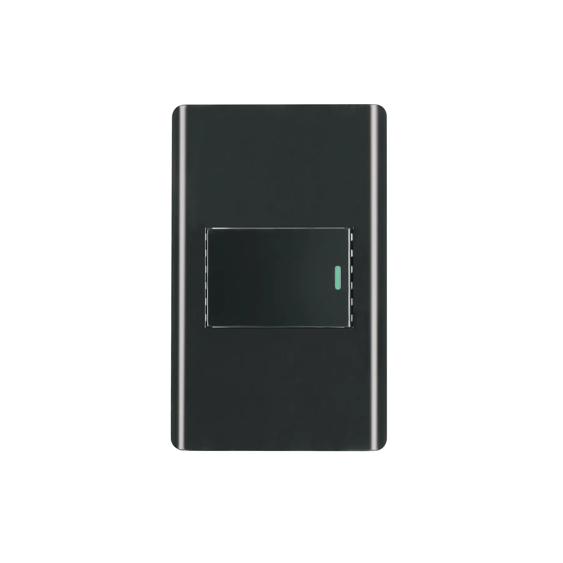 Placa armada negra 1 interruptor 1.5 módulos, Lisboa, Foto 1 Tienda en línea de herramientas Truper