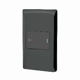 Placa armada negra 1 interruptor de timbre 1.5 mód, Lisboa, Foto 1 Tienda en línea de herramientas Truper