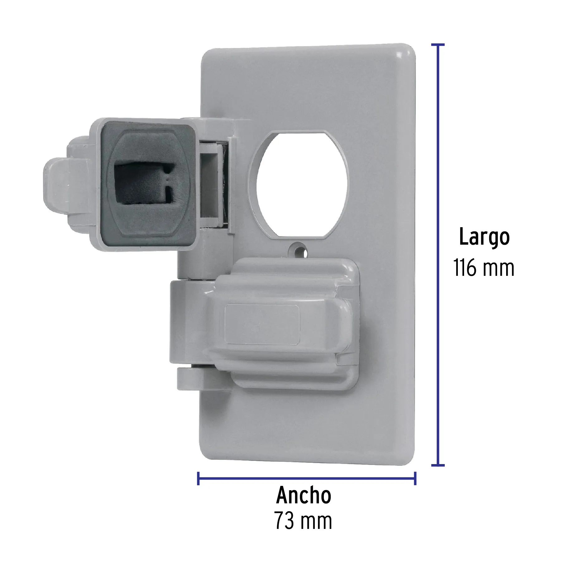 Placa dúplex de policarbonato para intemperie,línea Standard PPIN-DOS, Foto 3 Tienda en línea de herramientas Truper