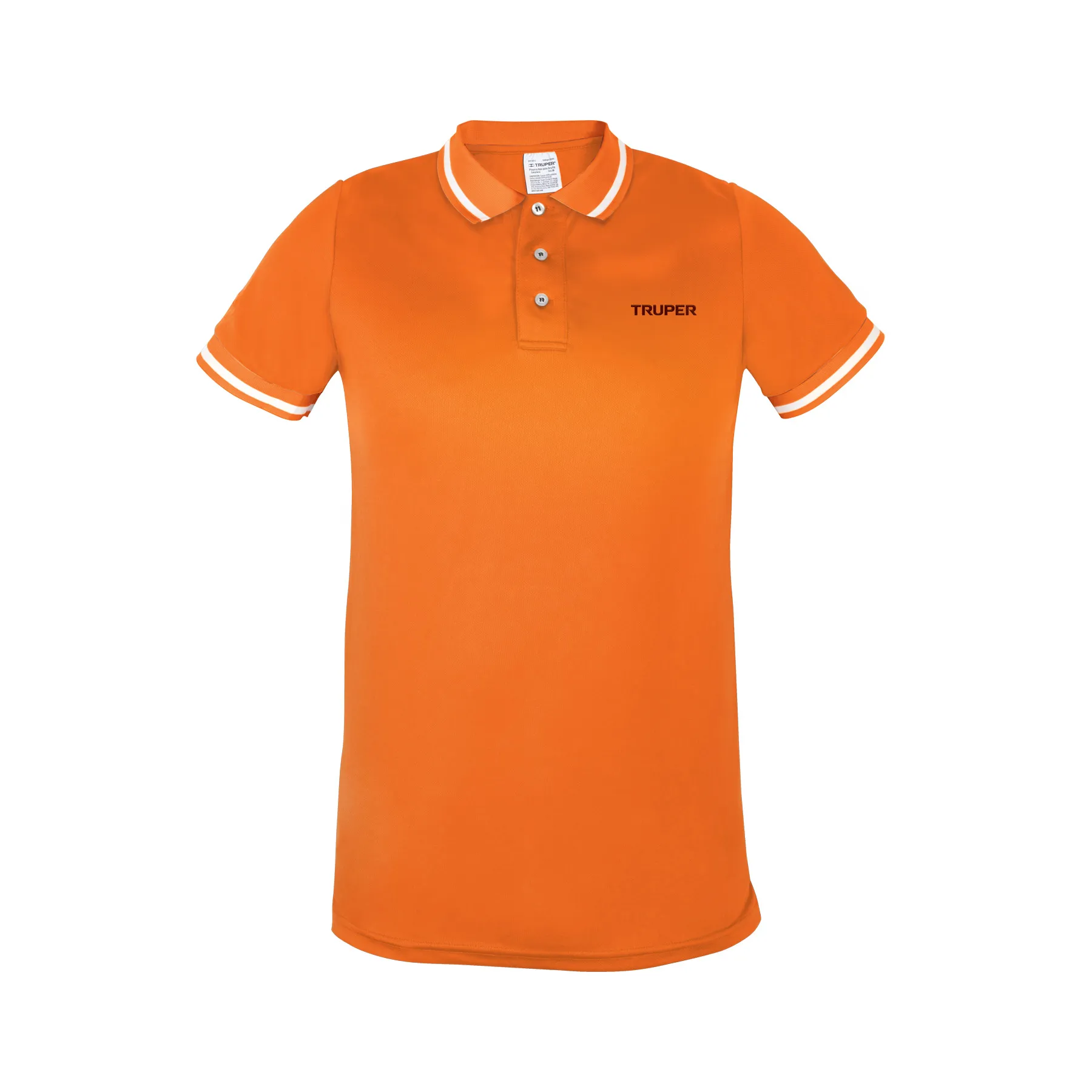 Playera polo performance para hombre, naranja, CH, Truper, Foto 1 Tienda en línea de herramientas Truper
