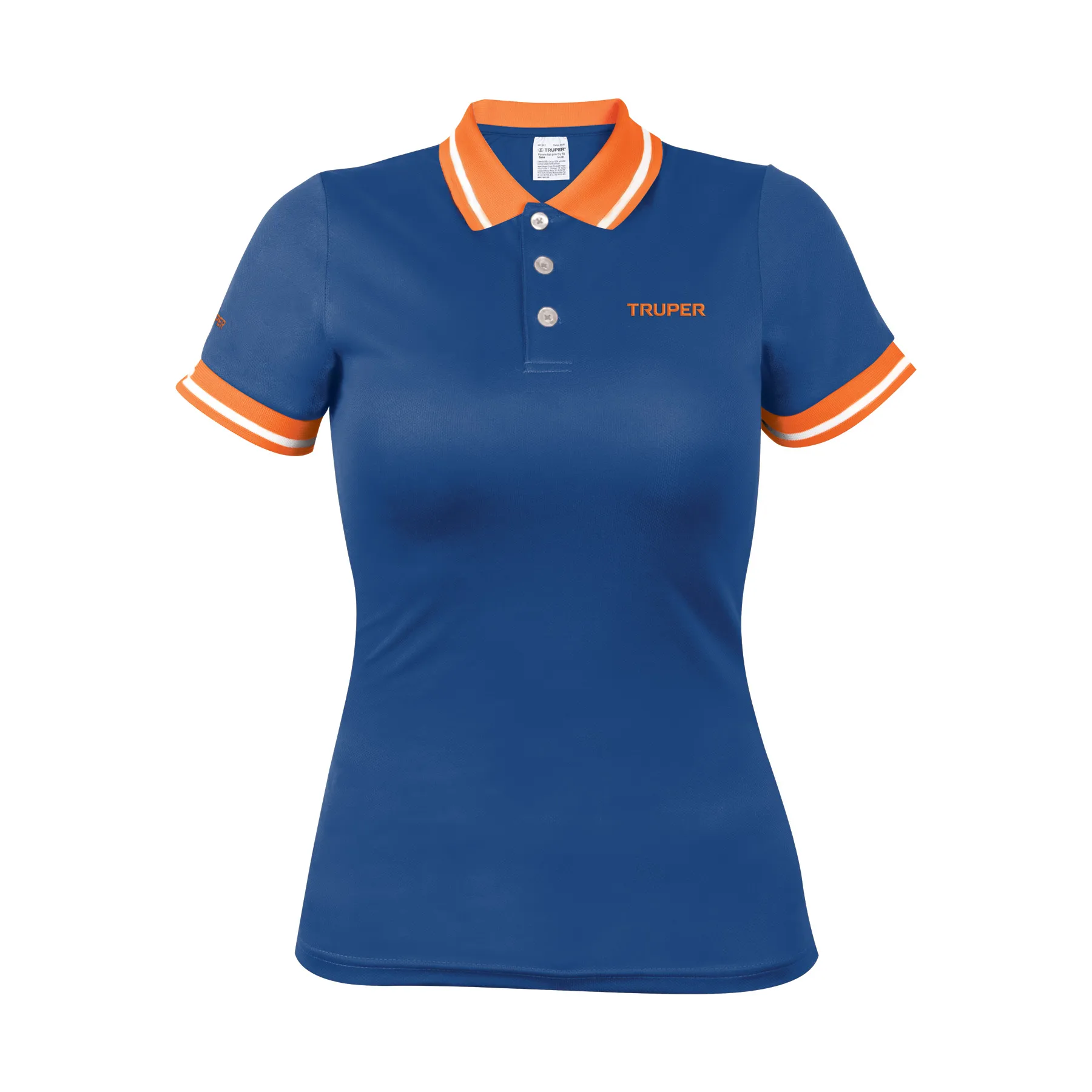 Playera polo performance para mujer, azul, G, Truper, Foto 1 Tienda en línea de herramientas Truper