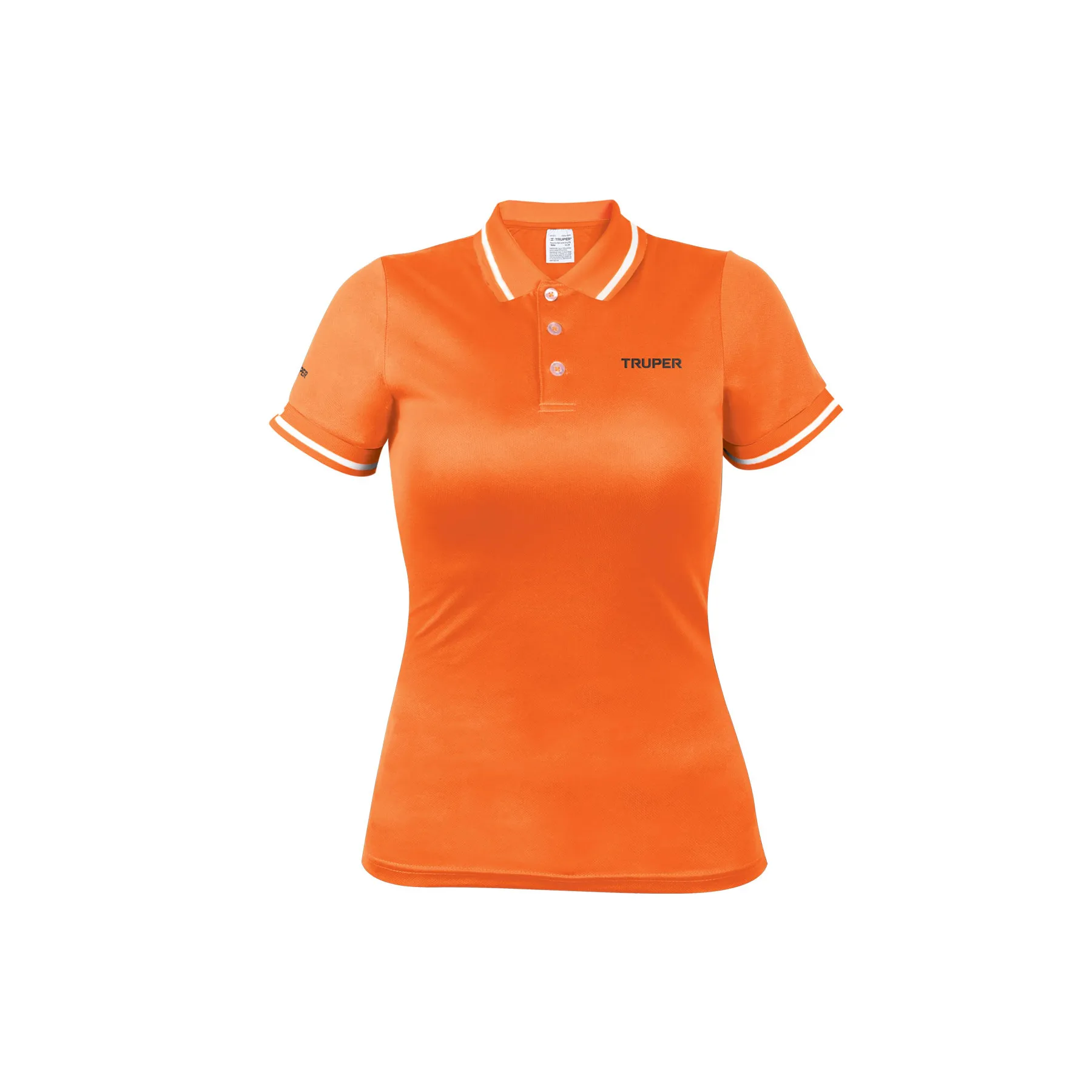 Playera polo performance para mujer, naranja, M, Truper, Foto 1 Tienda en línea de herramientas Truper