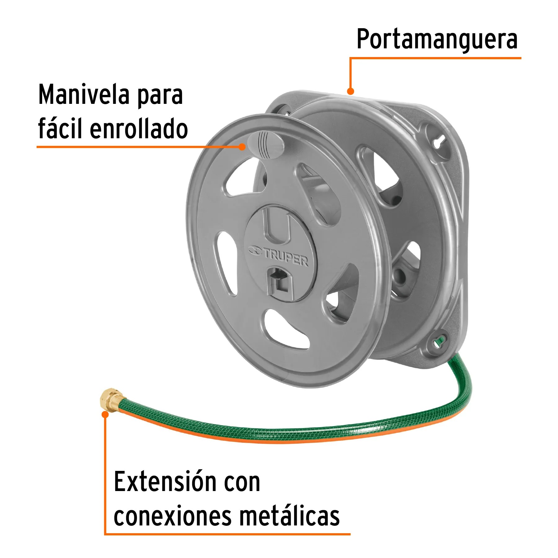 Portamanguera de pared, Truper PORMA-50, Foto 2 Tienda en línea de herramientas Truper