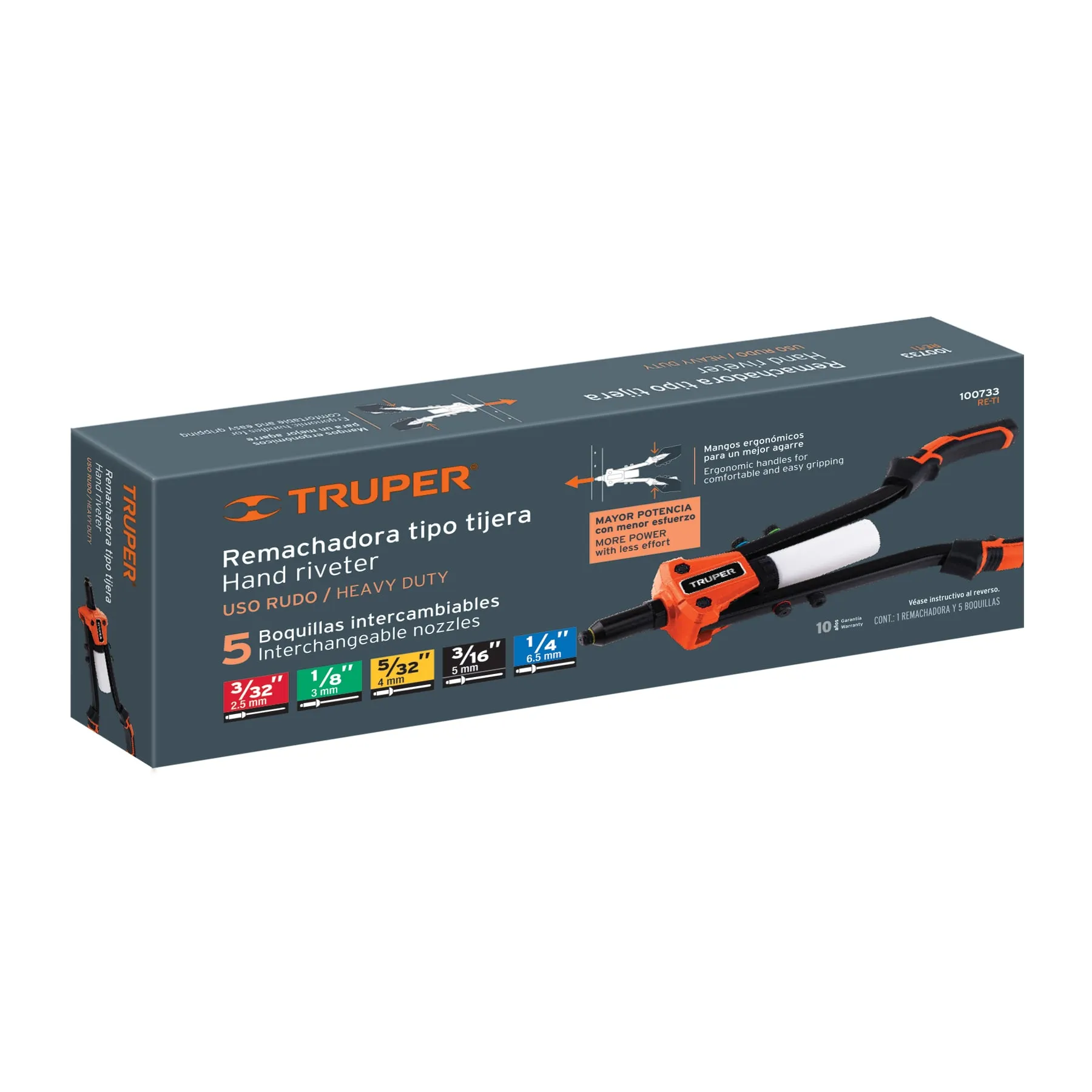 Remachadora de uso rudo tipo tijera, 13 RE-TI, Foto 4 Tienda en línea de herramientas Truper