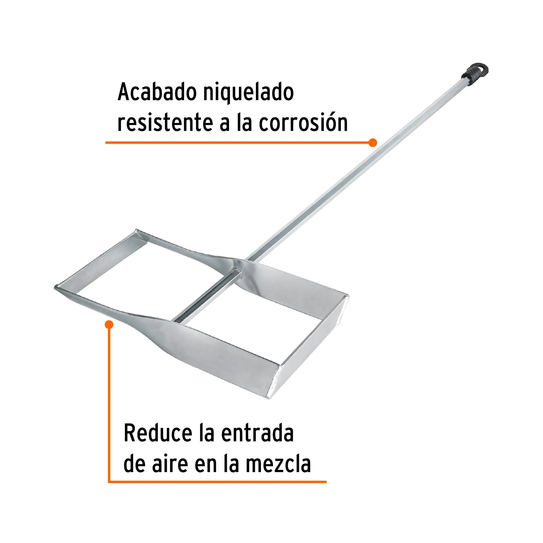 Revolvedor para mortero, 210mm de diámetro, TRUPER REV-21M, Foto 2 Tienda en línea de herramientas Truper