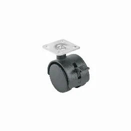 Rodaja tipo yoyo de 40 mm con placa, con freno, Fiero, Foto 1 Tienda en línea de herramientas Truper