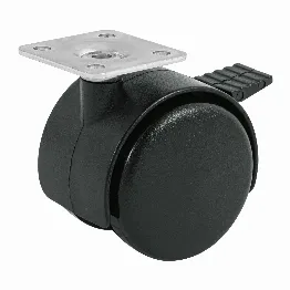 Rodaja tipo yoyo de 50 mm con placa, con freno, Fiero, Foto 1 Tienda en línea de herramientas Truper