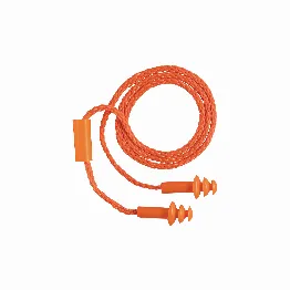 Tapón auditivo reutilizable triple barrera con cordón, Foto 1 Tienda en línea de herramientas Truper