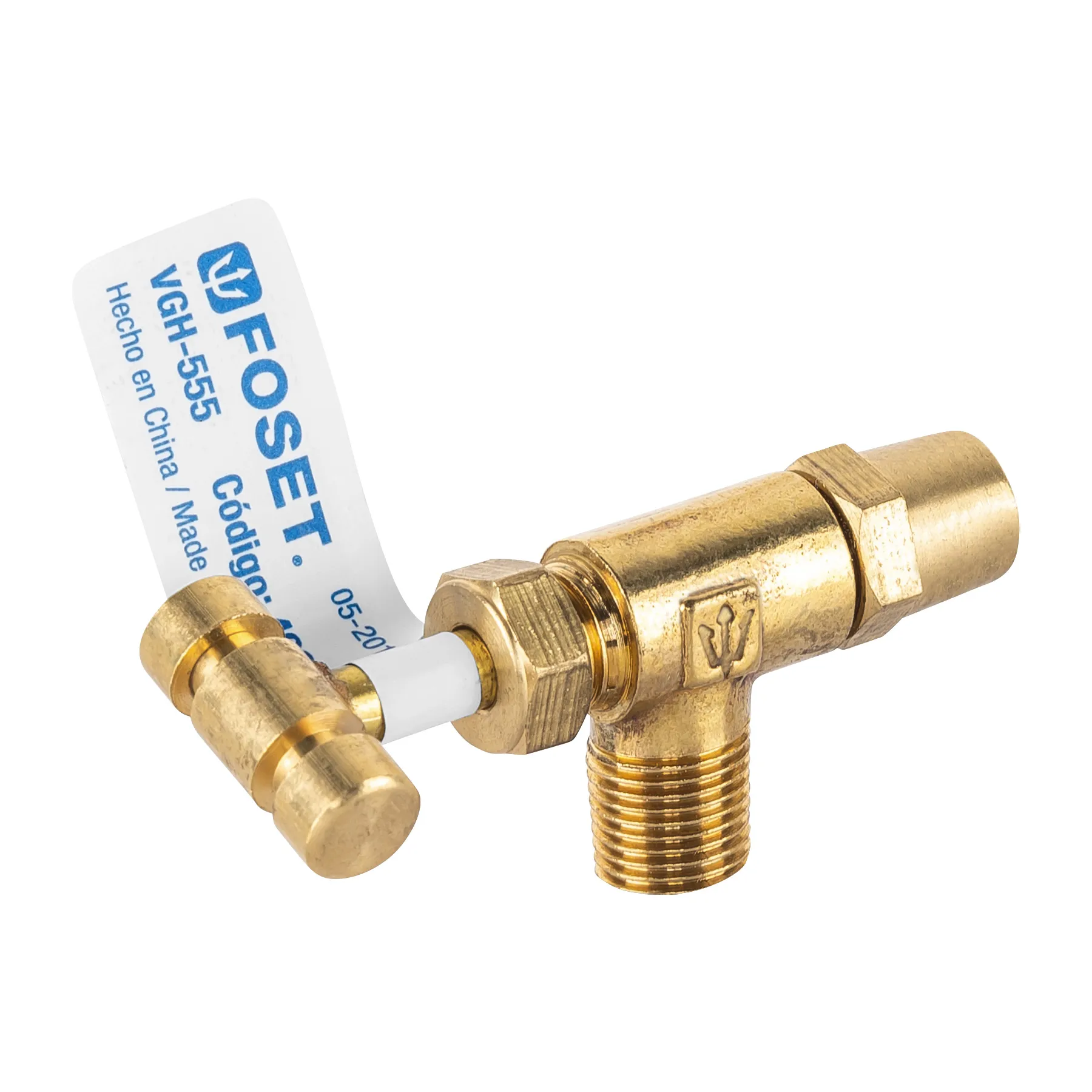Válvula horizontal de latón 1/8 VGH-555, Foto 3 Tienda en línea de herramientas Truper