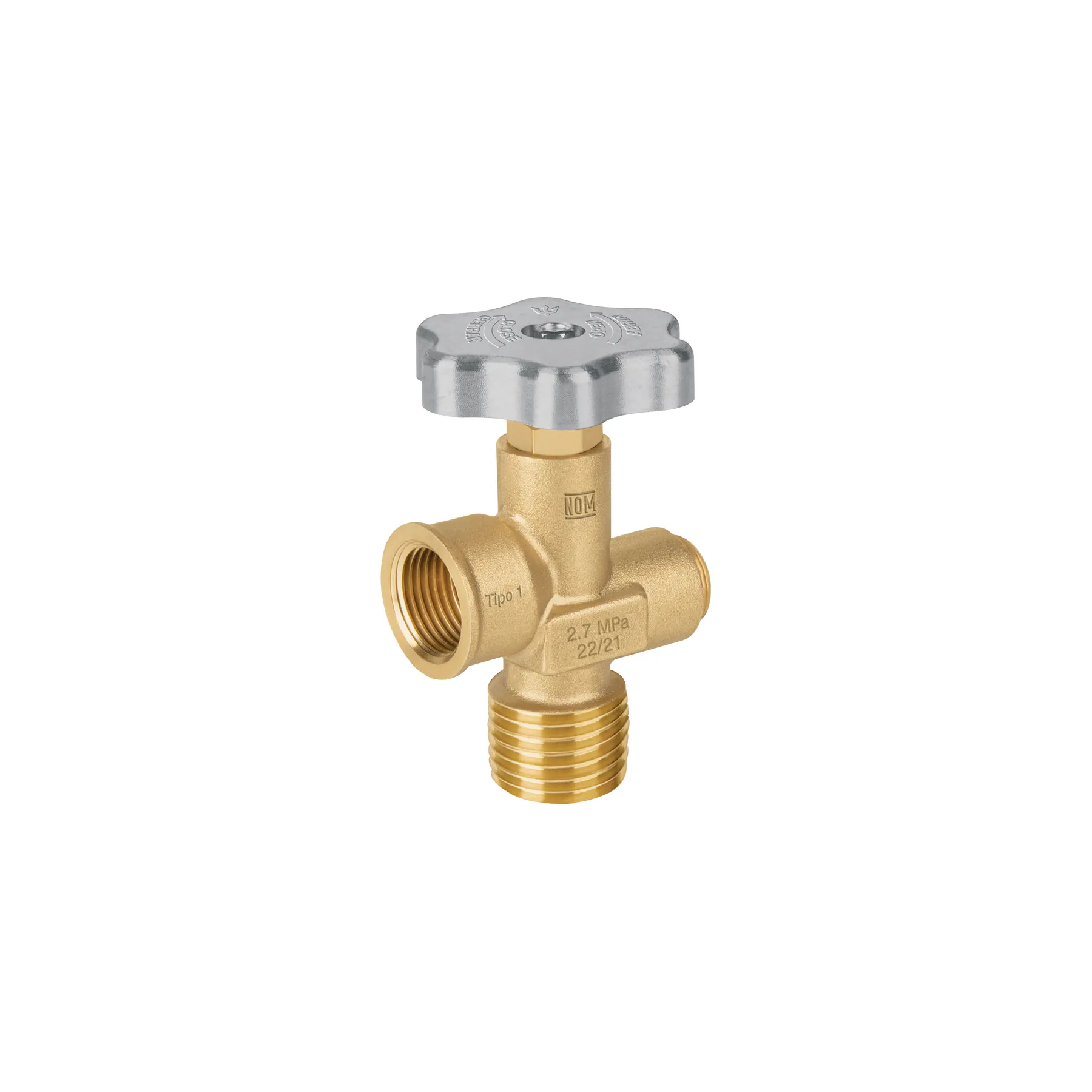 Válvula para cilindros de gas LP hasta 45 kg, Foset Válvula para cilindros de gas LP hasta 45 kg, Foset, Foto 1 Tienda en línea de herramientas Truper