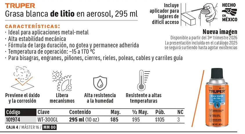 Catálogo físico, página 18