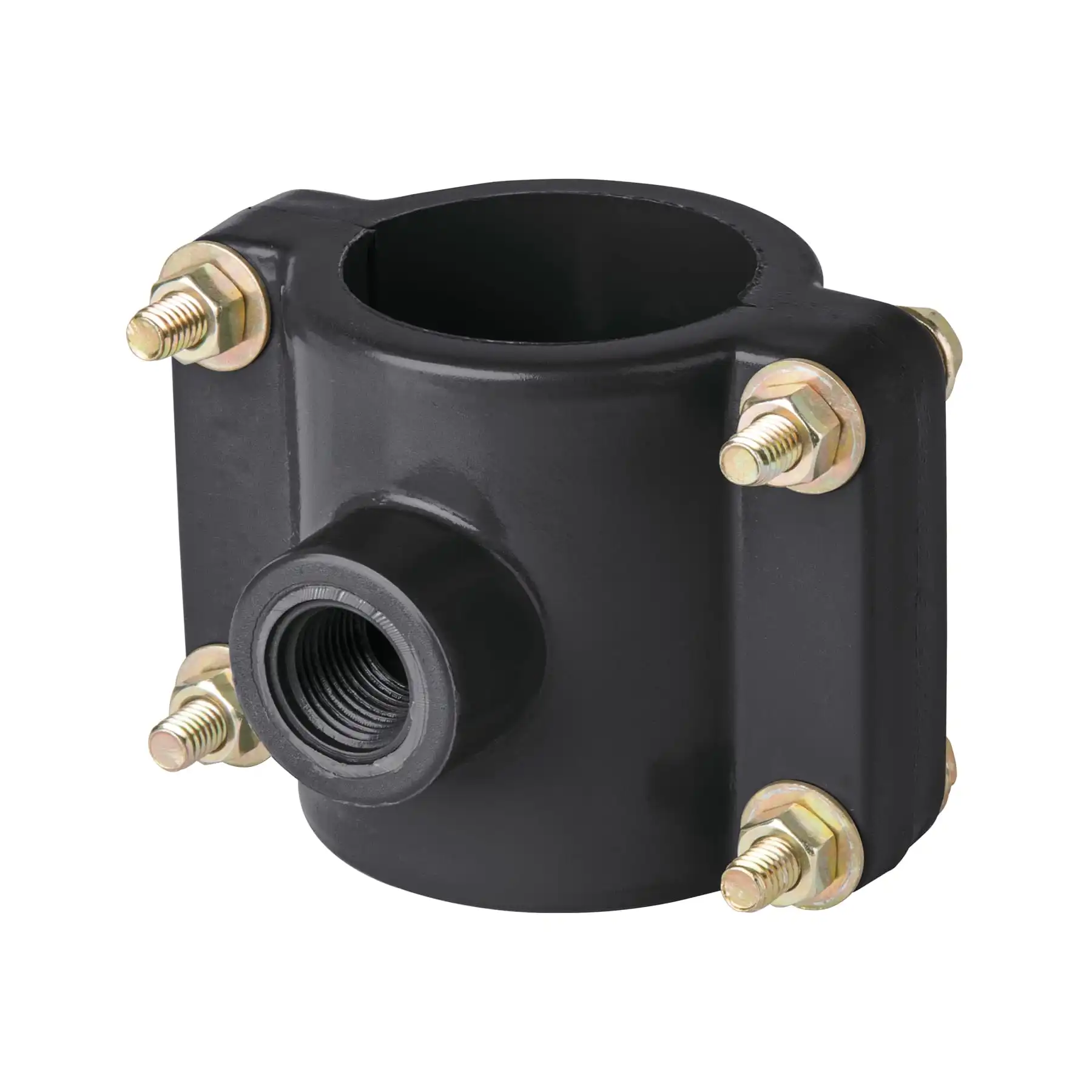 Abrazadera para toma domiciliaria PP 2' x 1/2', FOSET