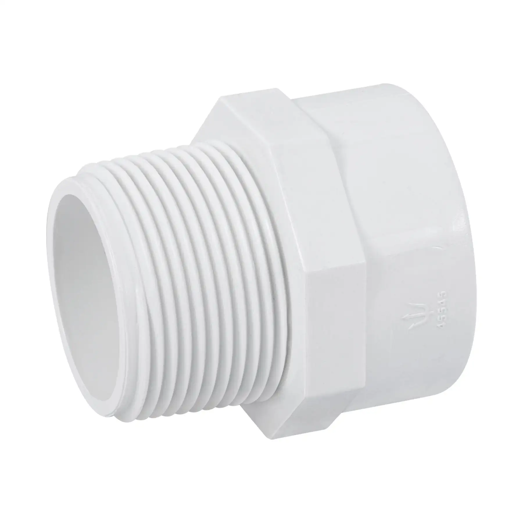 Adaptador macho de PVC de 1-1/4', FOSET