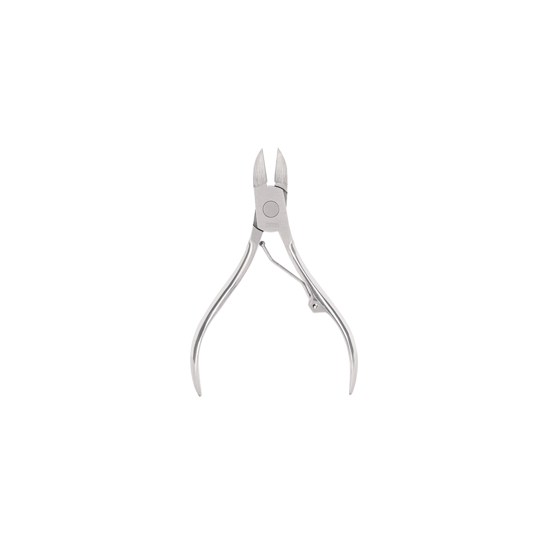 Alicate para pedicure 4', cabeza curva, punta fina, PRETUL
