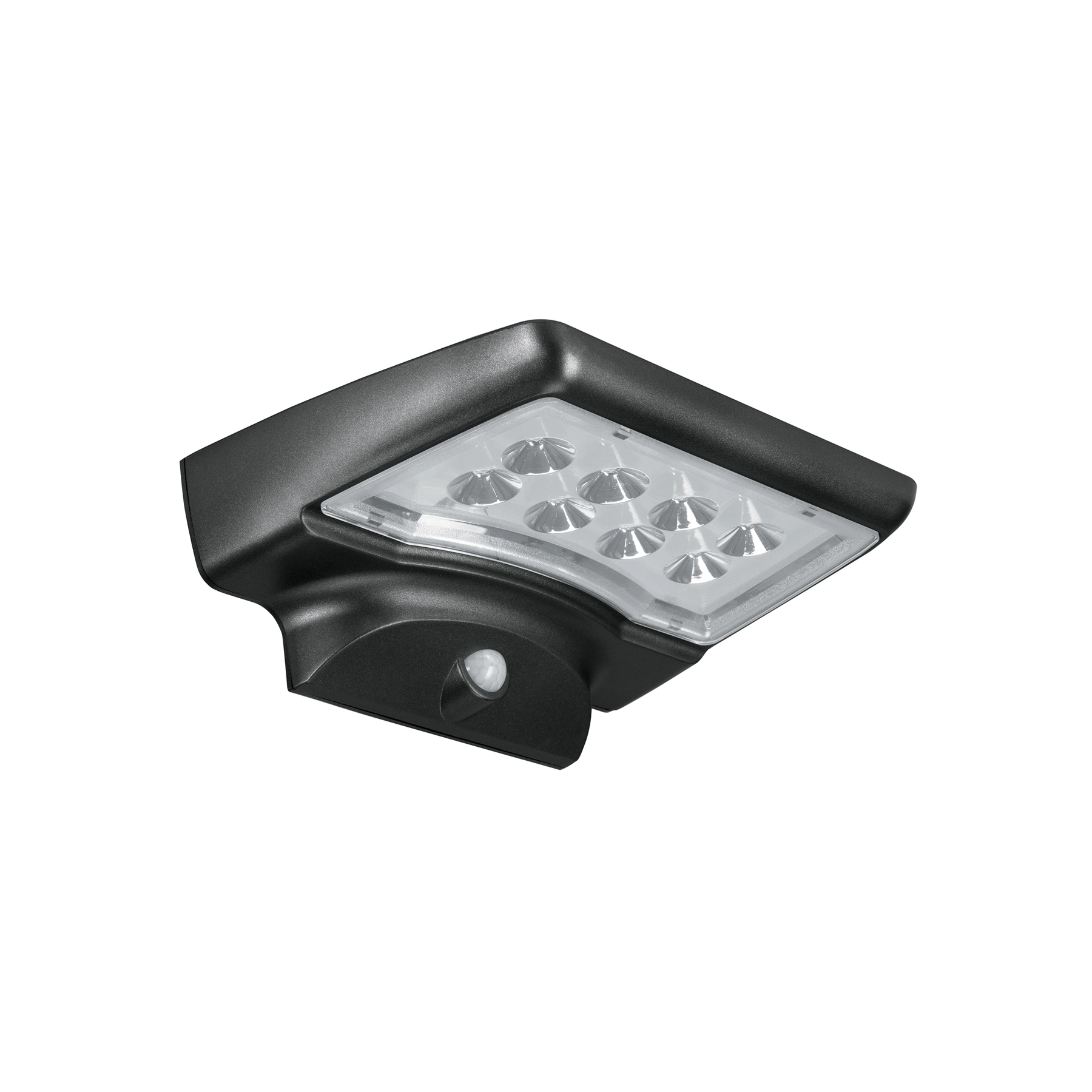 Arbotante solar LED 1.1 W con sensor de movimiento, VOLTECK