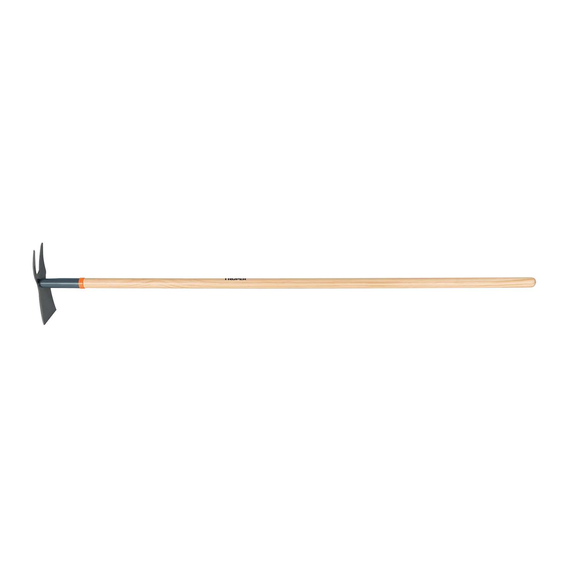 Azadón dos cuernos, mango de madera 54', TRUPER