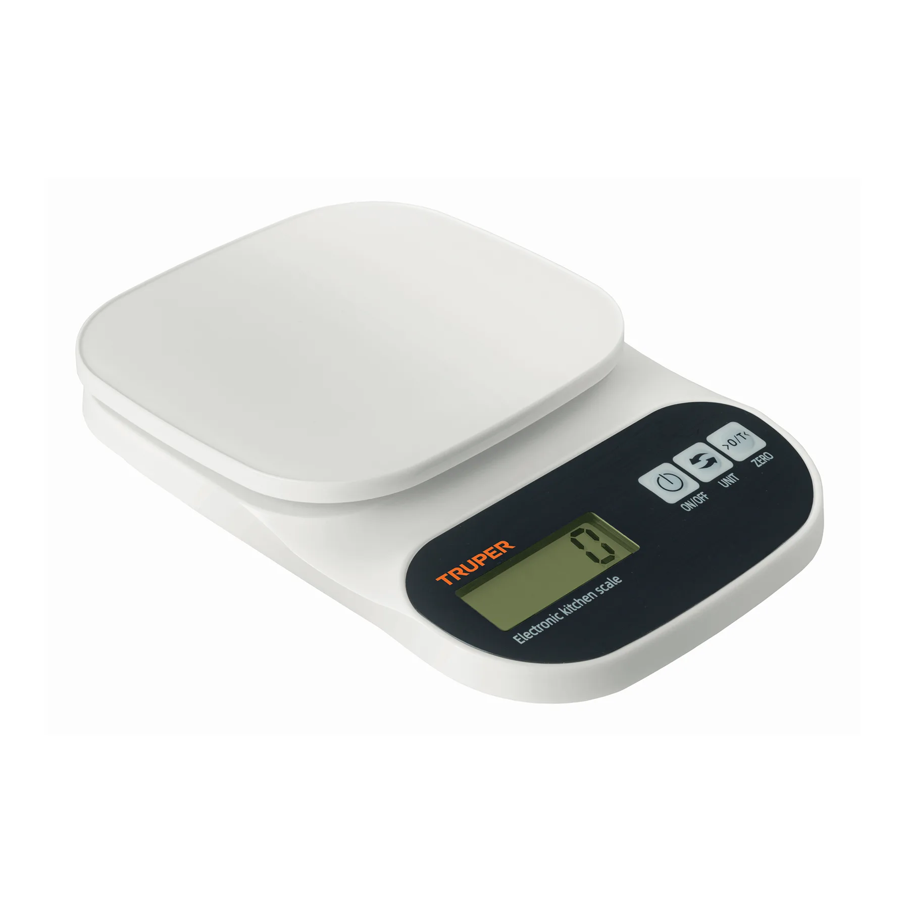 Báscula digital para cocina, plato de ABS, 5 kg, TRUPER