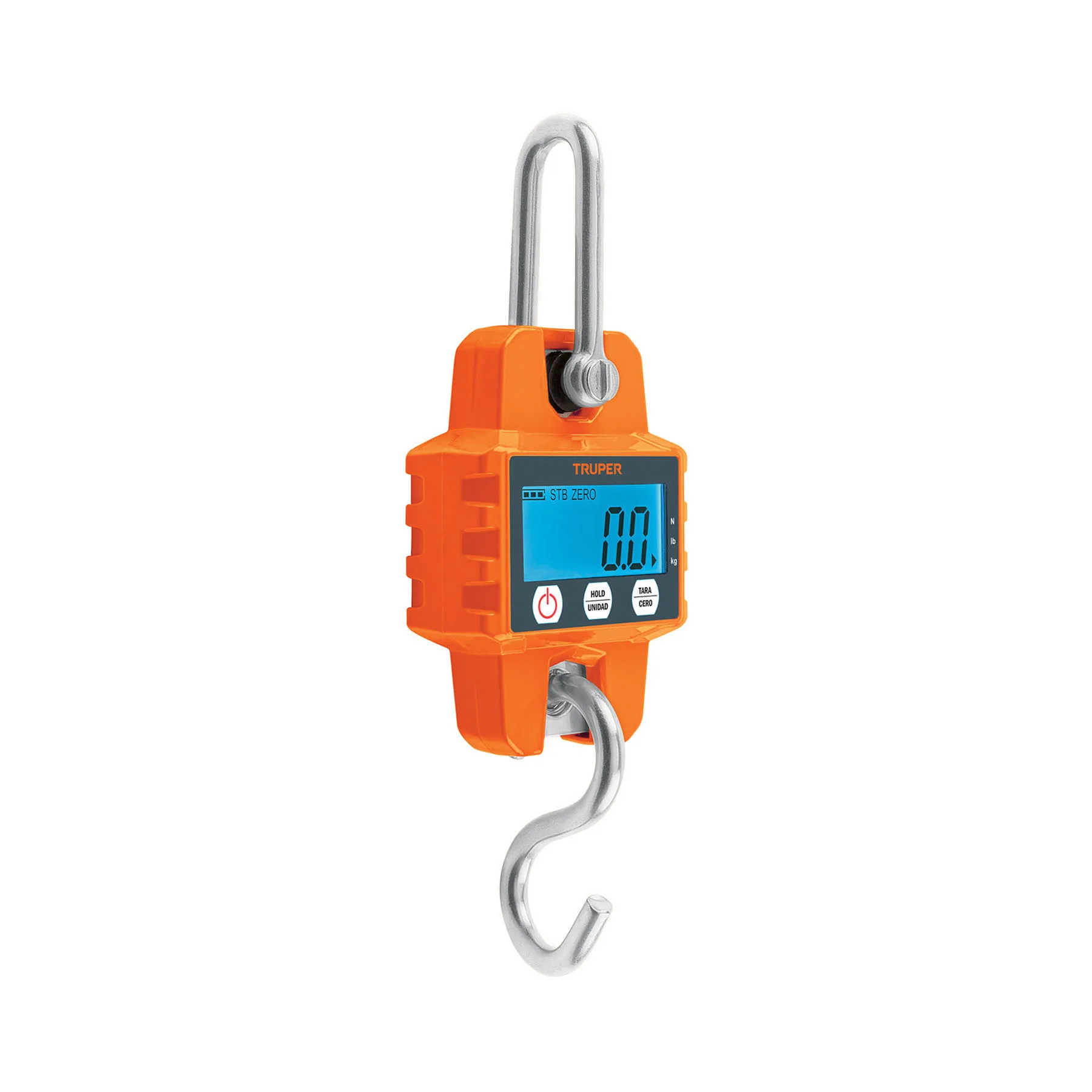 Báscula electrónica colgante, de pilas, 300 kg, TRUPER