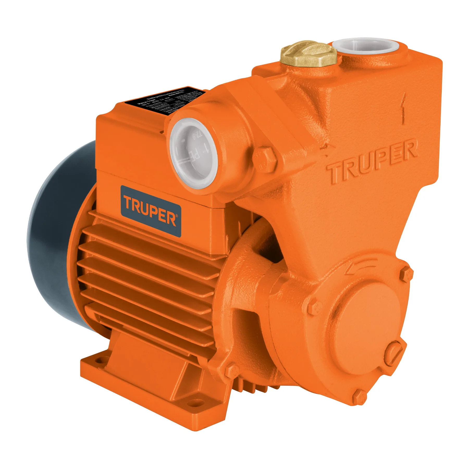 Bomba periférica autocebante 1/2HP, uso agrícola, TRUPER