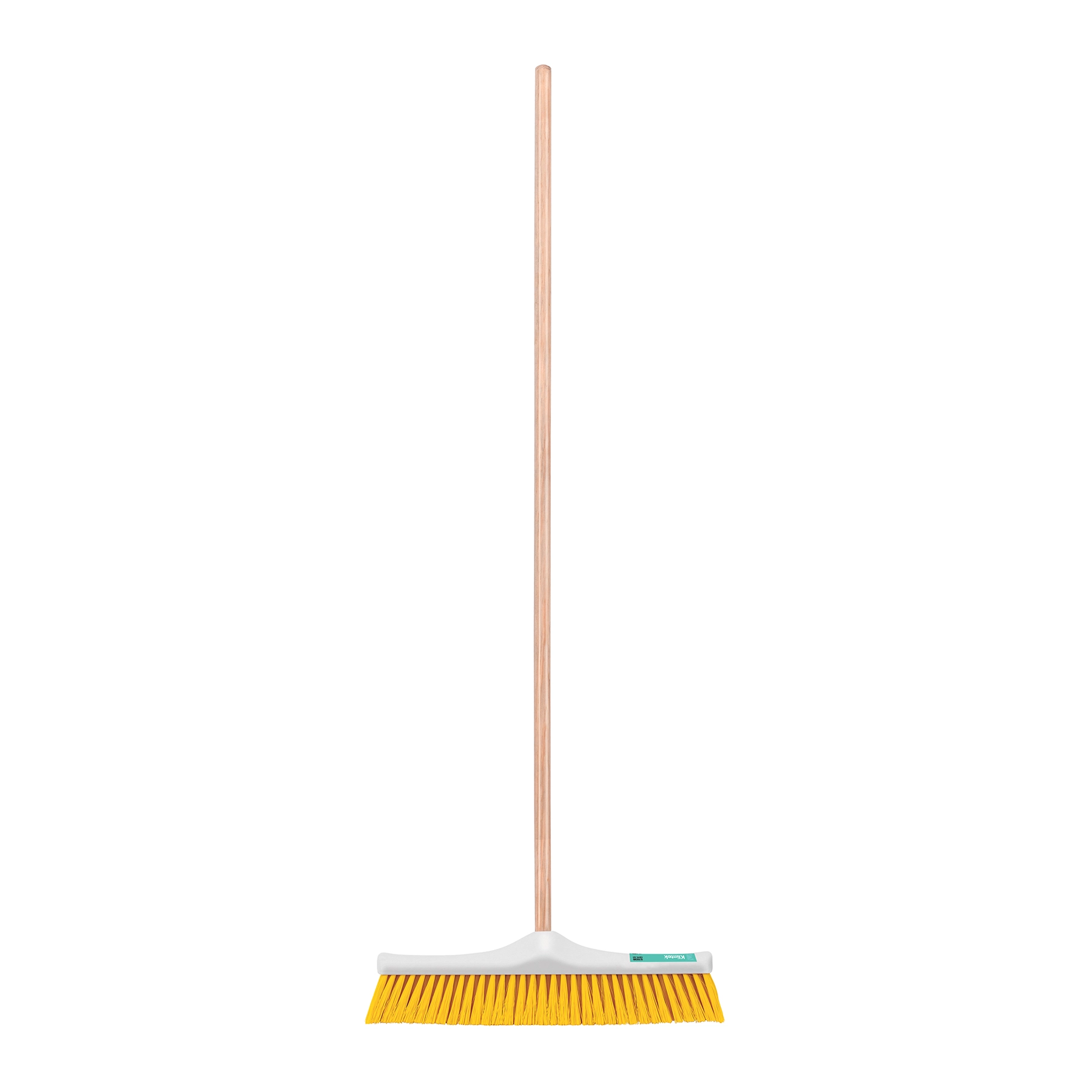 Cepillo para barrer cerda suave de 50 cm, bastón de madera