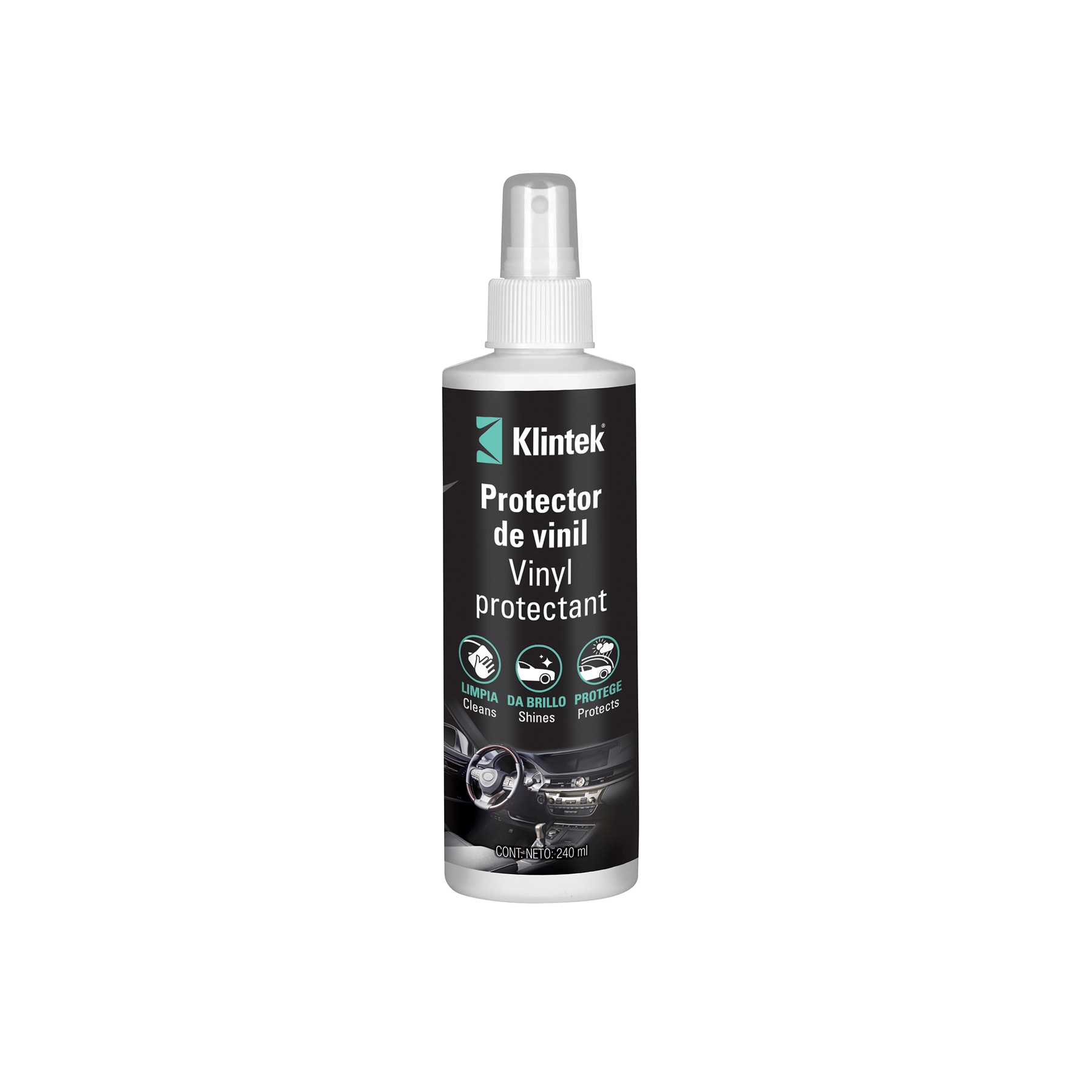 Líquido protector de vinil, 240 ml, KLINTEK